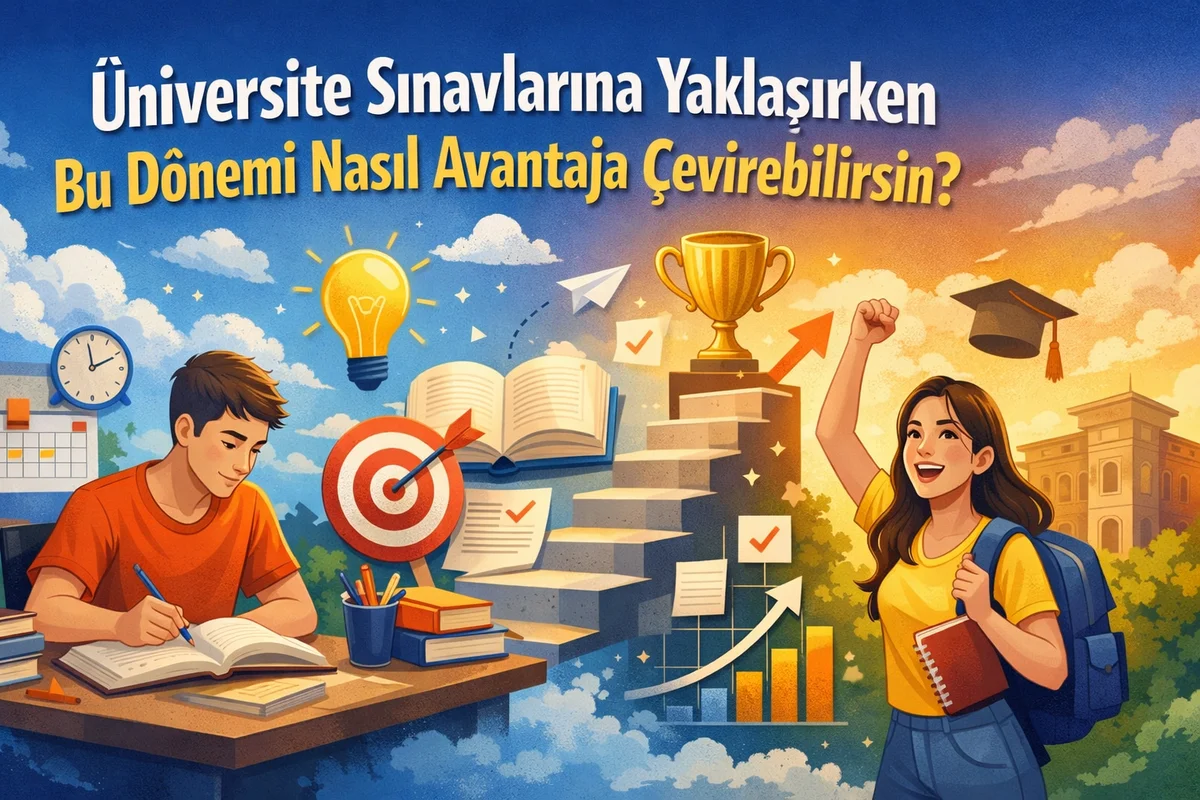 Üniversite Sınavlarına Yaklaşırken Bu Dönemi Nasıl Avantaja Çevirebilirsin?